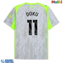 Manchester City Jeremy Doku #11 Rezervni Dres 2025-26 Kratak Rukav